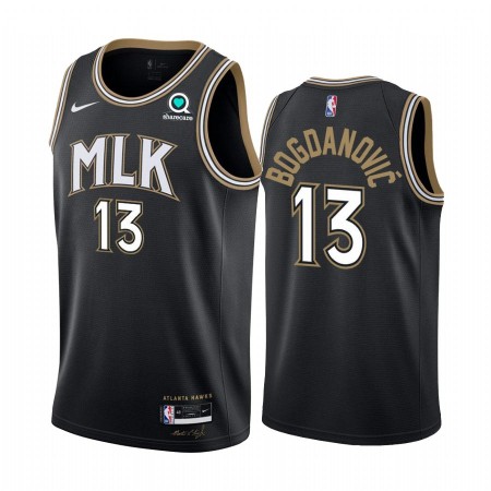 NBA Atlanta Hawks Trikot Bogdan Bogdanovic 13 2020-21 City Edition Swingman - Herren